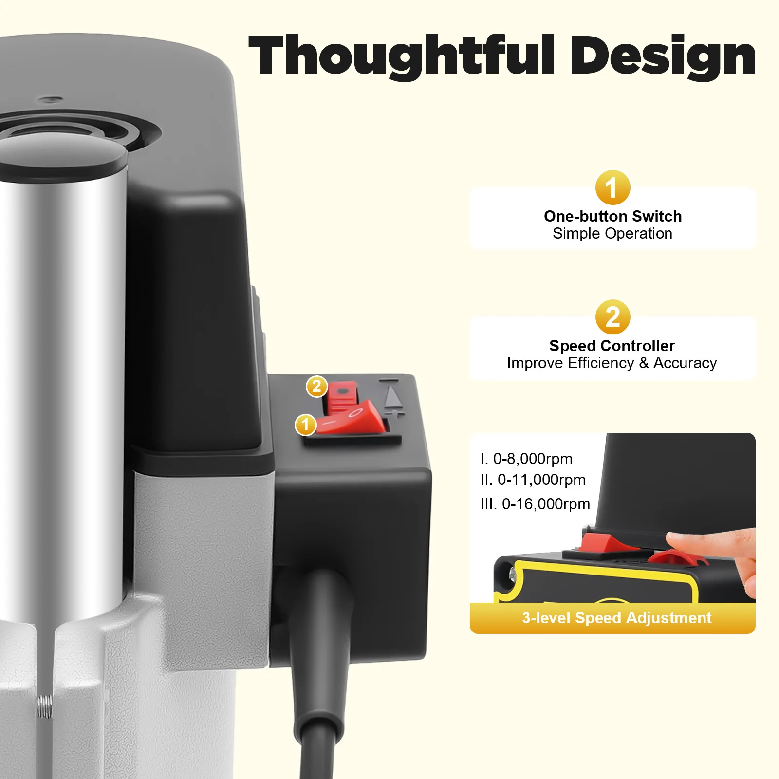 340 واط المحمولة مقاعد البدلاء الحفر الصحافة 3-مستوى تعديل السرعة طاولة صغيرة الحفر 25 مللي متر عمق الحفر الحفر تشاك 1-10 مللي متر كوليت ديام