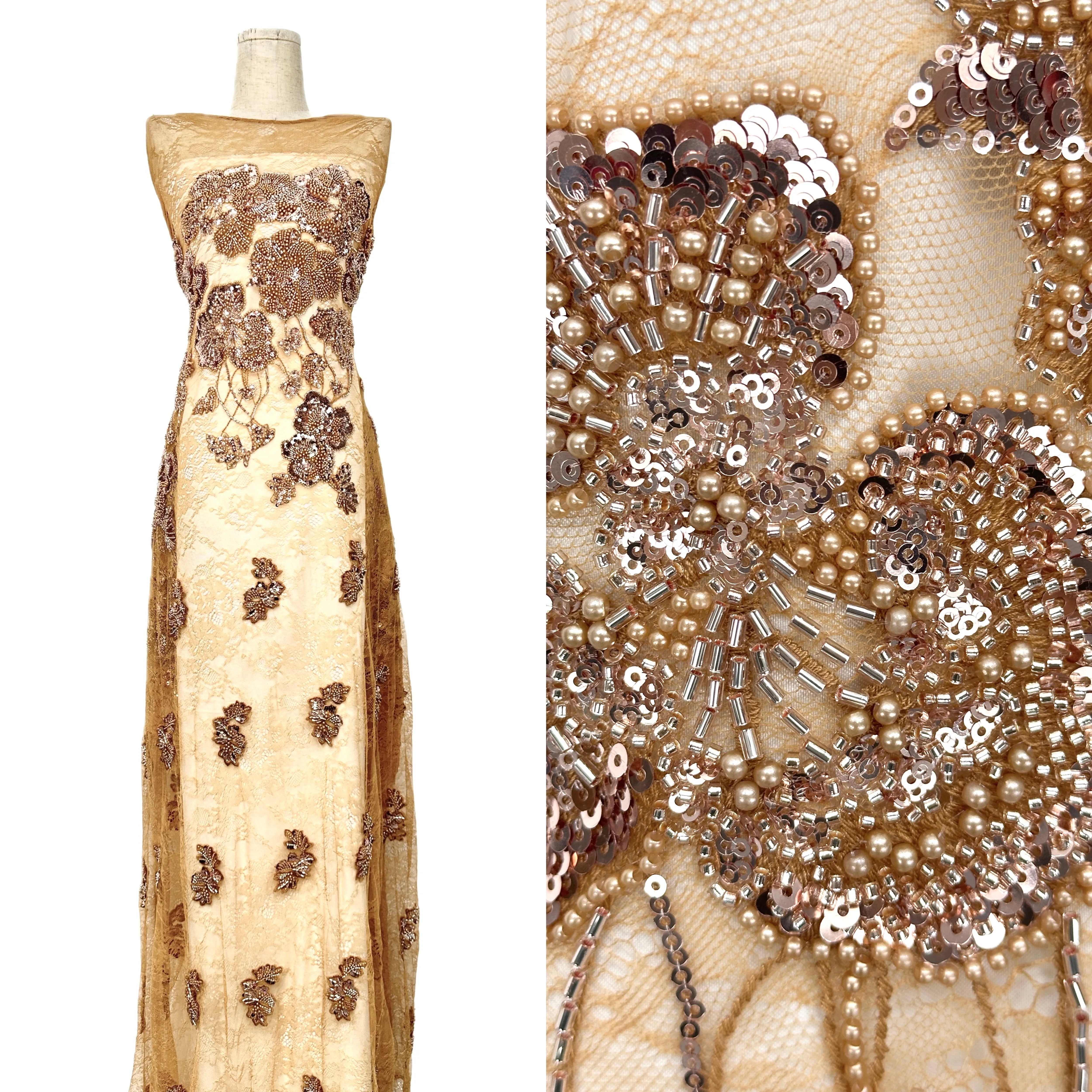 

Роскошное минималистичное французское кружевное свадебное платье, сетчатое тюлевое кружево для помолвки с вышивкой для нигерийского шитья вечеринок