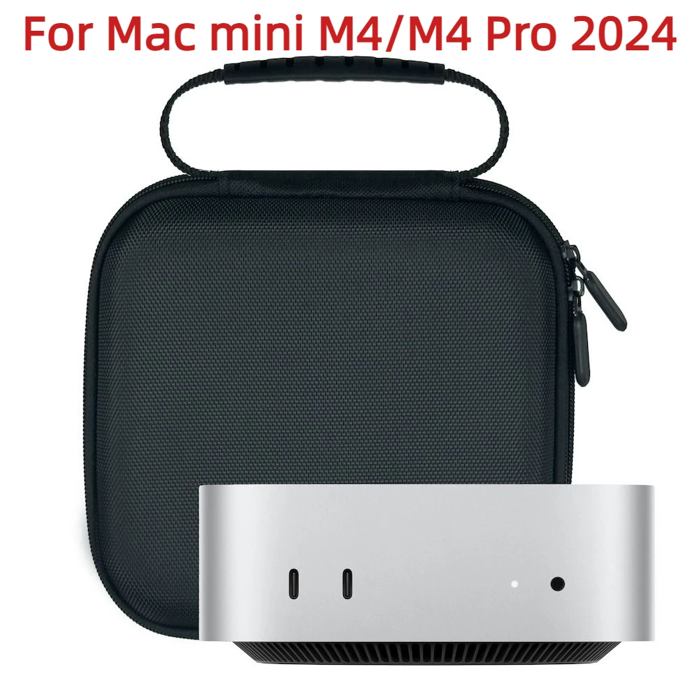 EVA harde draagtas Waterdichte opbergtas Anti-kras Host beschermhoes voor Mac mini M4/M4 Pro 2024