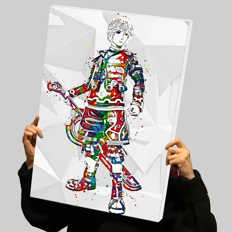 Shulk Prints Poster Custom Canvas Painting Wall Art Photos for Living Room Home Decor Modern Abstract Canvases Decoration Mural