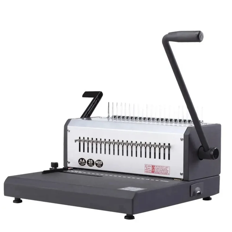 Desk calendar binding dual-purpose machine A4 convenient manual and labor-saving double coil binding machine