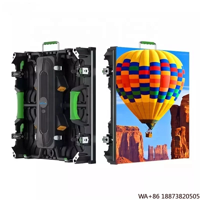 شاشة LED Vcore بالألوان الكاملة P3.91 P4.81 لوحات عرض تأجير الإعلانات للمسرح Pantalla شاشات خارجية للإعلان #1