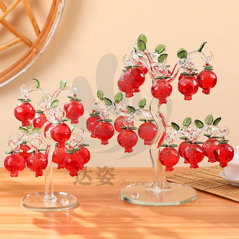 crystal pomegranate tree living room decorations room decor
