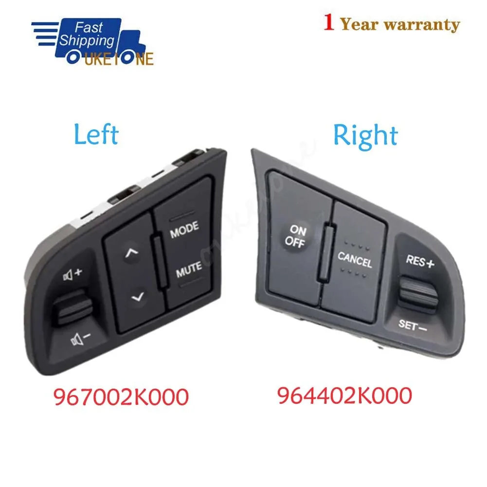 

967002K000 964402K000 For Kia Cerato Forte Cerato Koup Shuma Koup 2008 2009 2010 2011 2012 Steering wheel control Switche button