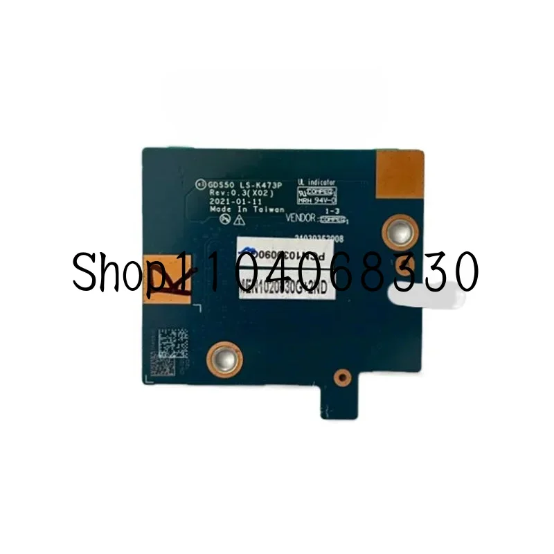Original FOR Dell Alienware X15 R1 R2 LS-K473P Keyboard Adapter Board