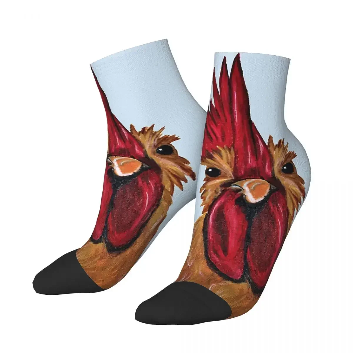 

Rooster, Happy Chicken Socks Harajuku Sweat Absorbing Stockings All Season Socks Accessories for Unisex Christmas Gifts