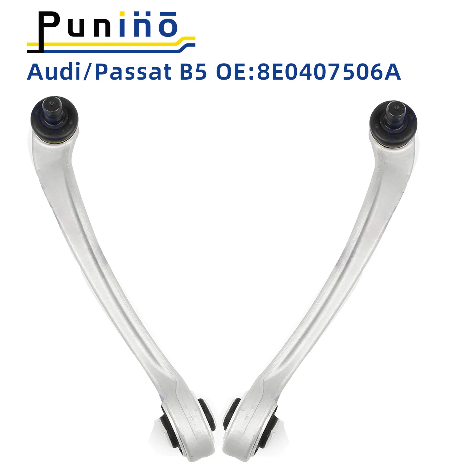 Punino Front Upper Right Suspension Straight Control Arm For Audi A4 B5 A6 C5 A8 4D2 VW Volkswagen PASSAT SKODA SEAT 8E0407506A