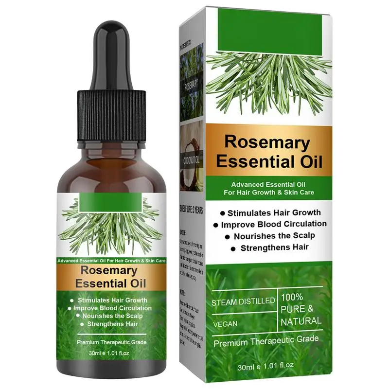 30ml Rosemary Hair Growth Germinal Serum Oil Natural Rosemary Hair Loss Serum Effective Fast Hair Growth