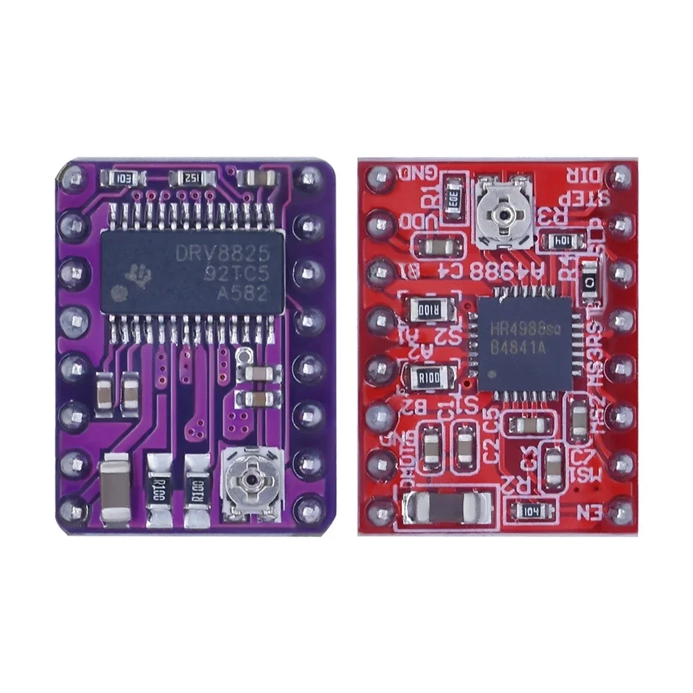 DRV8825 3D Printer Parts StepStick A4988 Stepper Motor Driver With Heat Sink Carrier Reprap MKS GEN V1.4