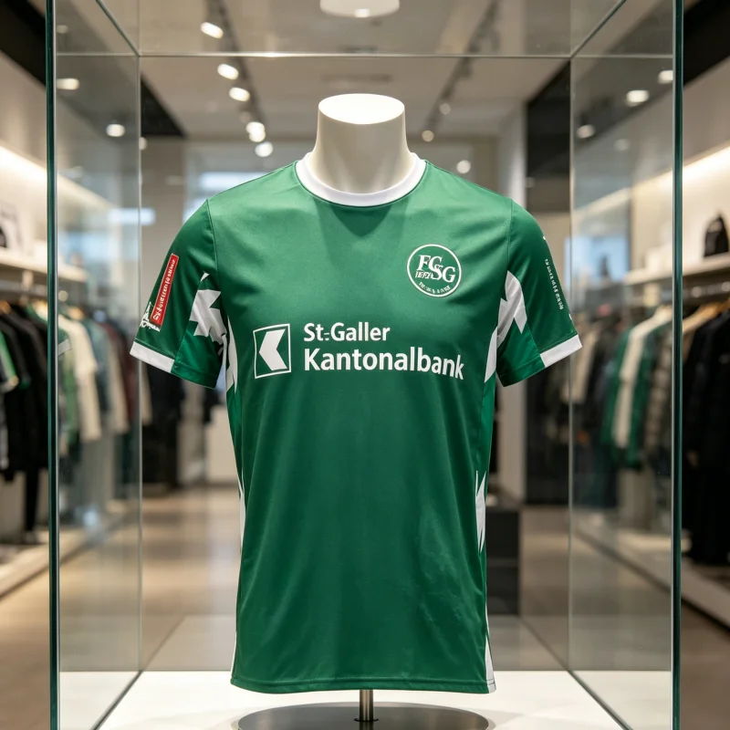 2026 Switzerland Football FC St. Gallen 1879 Sports Jersey Swiss Men's T-Shirts Quick-dry Training Soccer Specific Family Kids