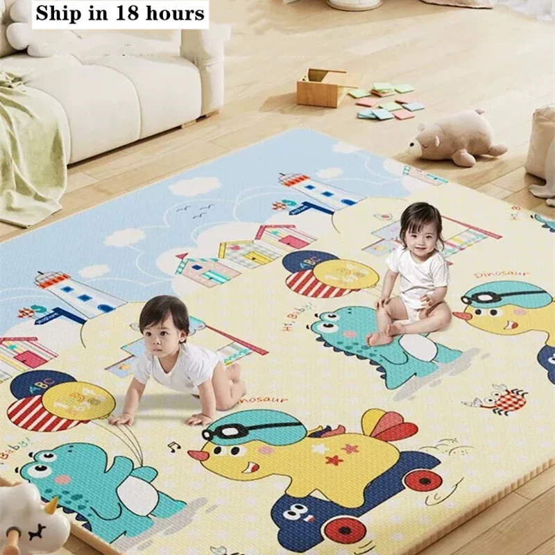 

200x180x0.5cm Baby Play Mat Giraffe/Lion Toys for Children's Mat Rug Kids Developing Mats Rubber Foam Play Puzzles Foam Carpets