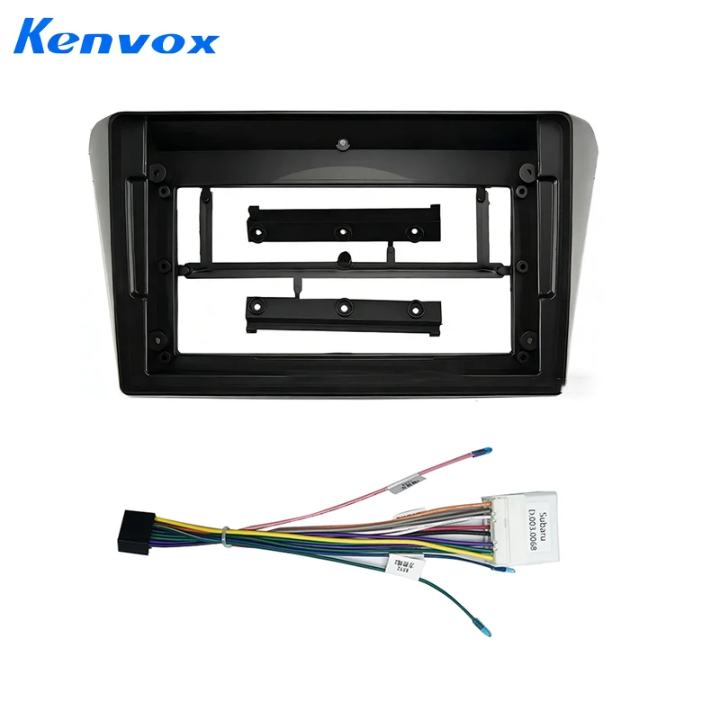 9 inch Double Din Car Radio Fascia Frame For 2008-2018 SUBARU EXIGA (YA5) Frame No Cable Trim Panel