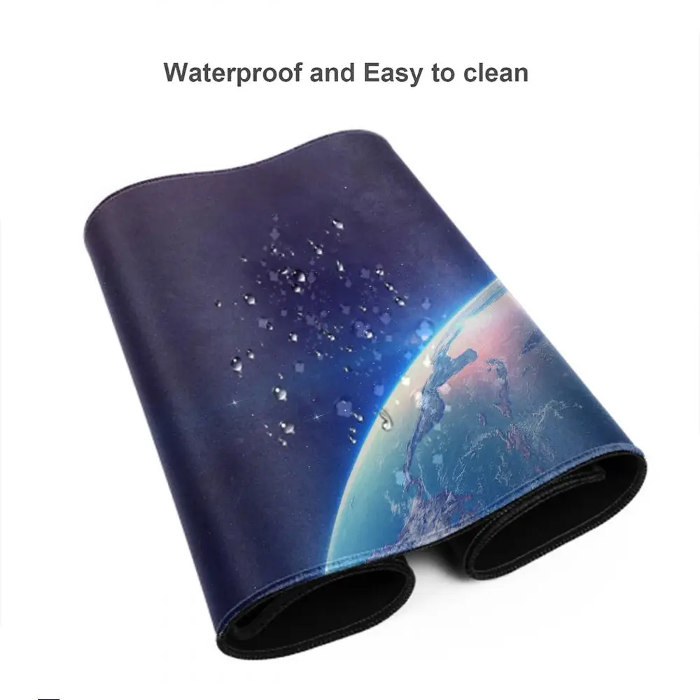 Arte da terra mouse pad tablet mouse pad portátil xl desktop mouse pad, bonito hd arco-íris gaming teclado pad, csgo player, 90x40