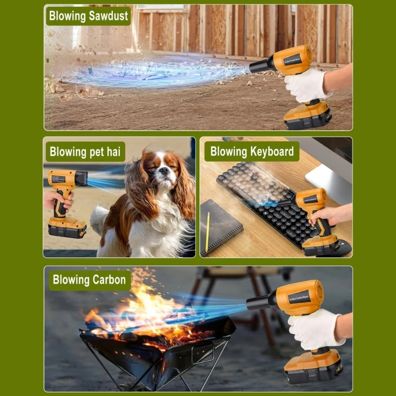 منفاخ بمحرك متخصص يسلط الضوء على تنظيم الوتيرة المستمر والغطاء البلاستيكي المريح الأكثر مبيعًا #3