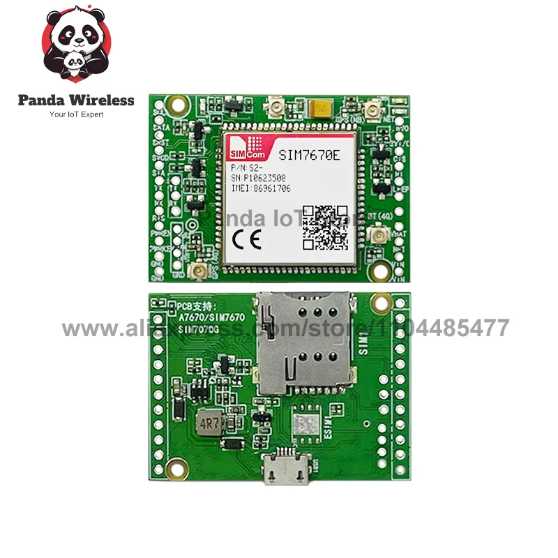 Support GPS SIMcom SIM7670E 4G Core Board LTE CAT4+GNSS High-Speed Connectivity for IoT Industrial Automation M2M Applications