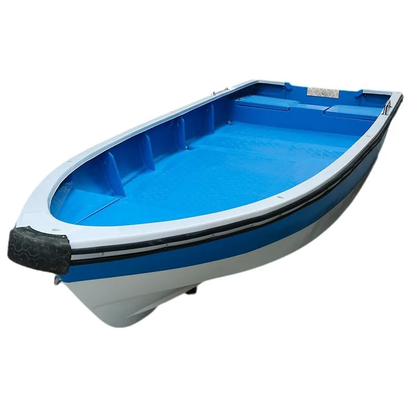 

4.3 meters fiberglass sea fishing boat, transport boat,