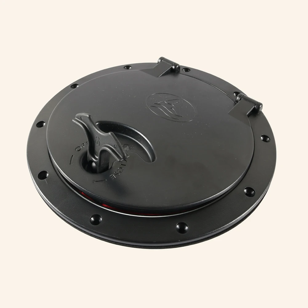 

Kayak Deck Plate Boat Waterproof Deck Plate and Storage Bag Kit 26cm Diameter Easy to Install (117 characters)