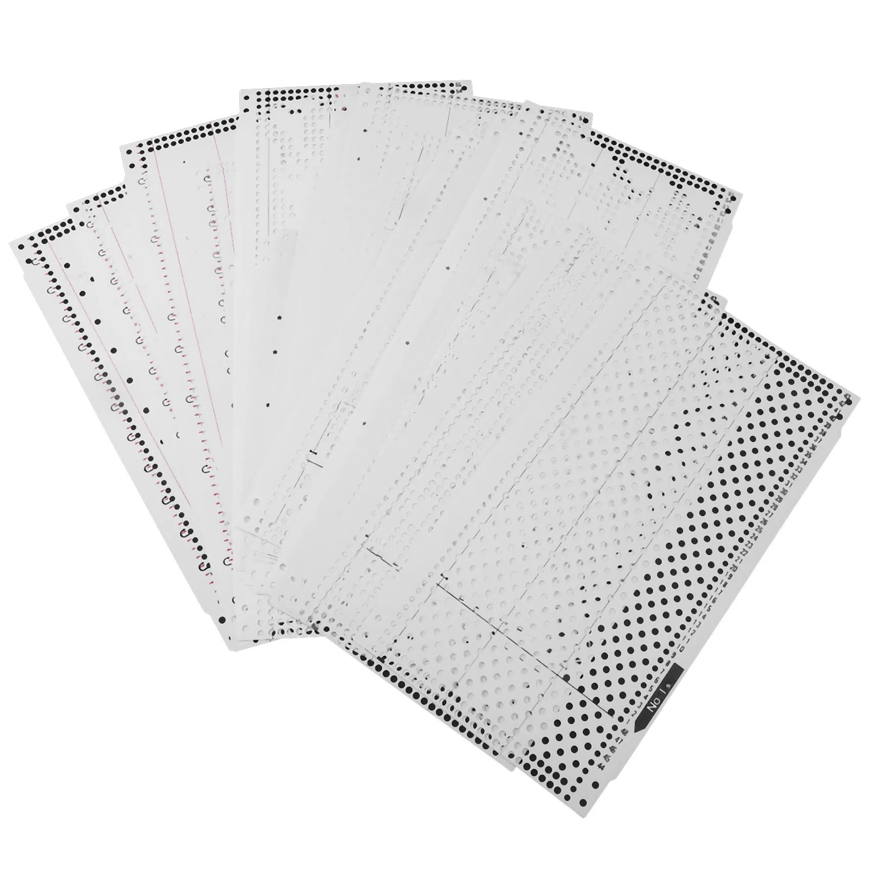 20 шт. комплект предварительно перфорированных карт для вязальной машины KH868 881 871 860 821 аксессуары запасные части для вязальной машины