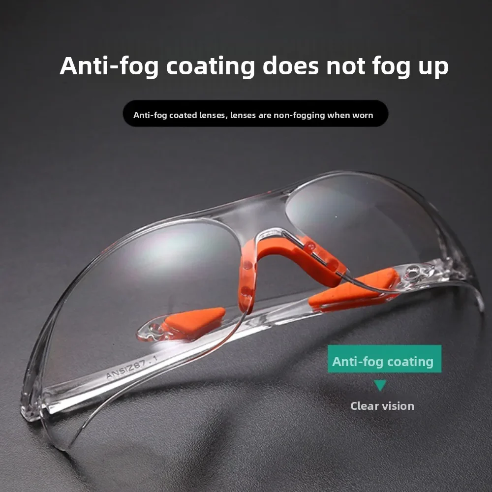 

Anti - fog Coating Safety Eyewear, Wide - angle Clear Vision Goggles, Shatter - proof Impact Resistance