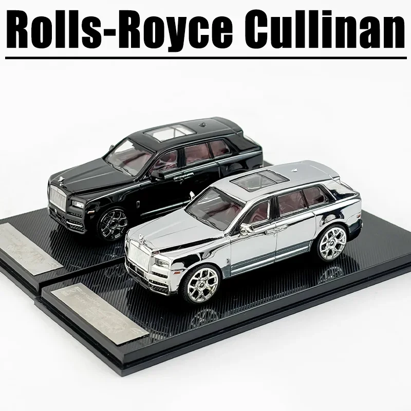 Kleiner Wagen SCA 1/64 Rolls-Royce Cullinan Legierung Spielzeug Kraftfahrzeug Druckguss Metall Modell Geschenke