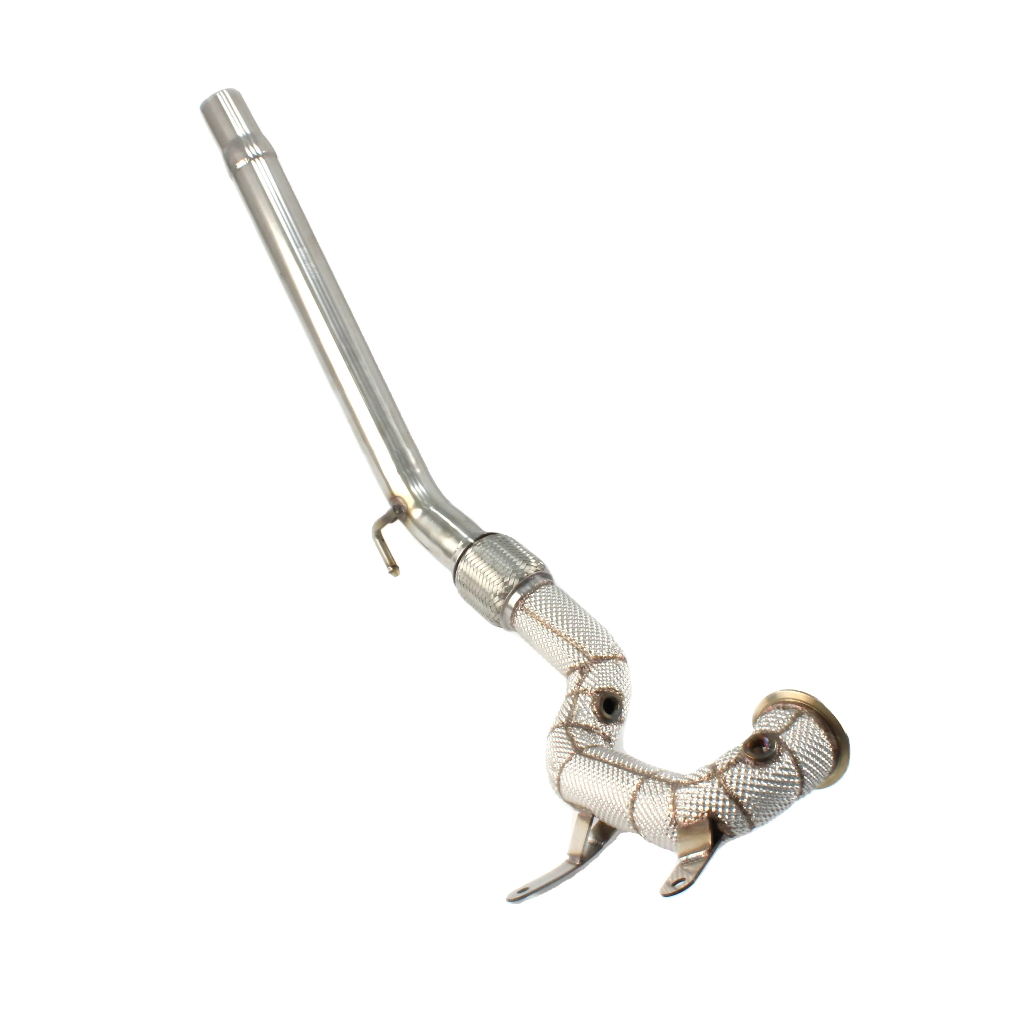 

China Factory Exhaust Downpipe For Vw Golf 7r Exhaust Pipe System