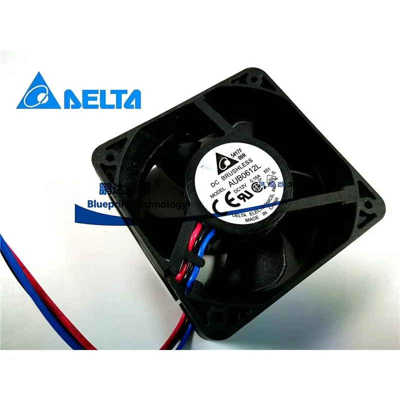 pa 60*60*25MM  Mute Aub0612l 6025 6cm 12V Hydraulic Computer Chassis Motherboard Pet Box Cooling Fan