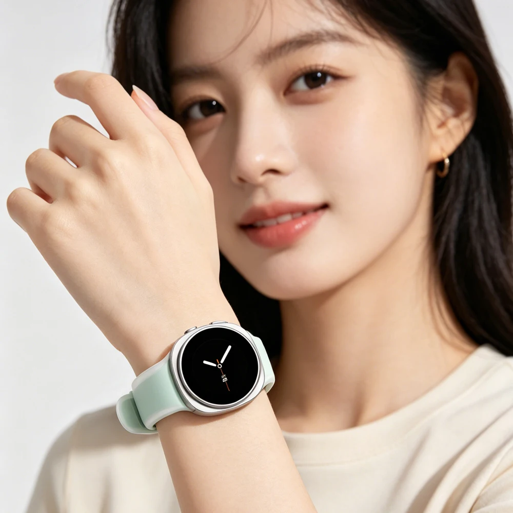 Official Jelly Transparent Silicone Strap for Samsung Galaxy Watch 9 8 40mm 44mm Fashion Durable for Galaxy Watch 8 Classic 46mm