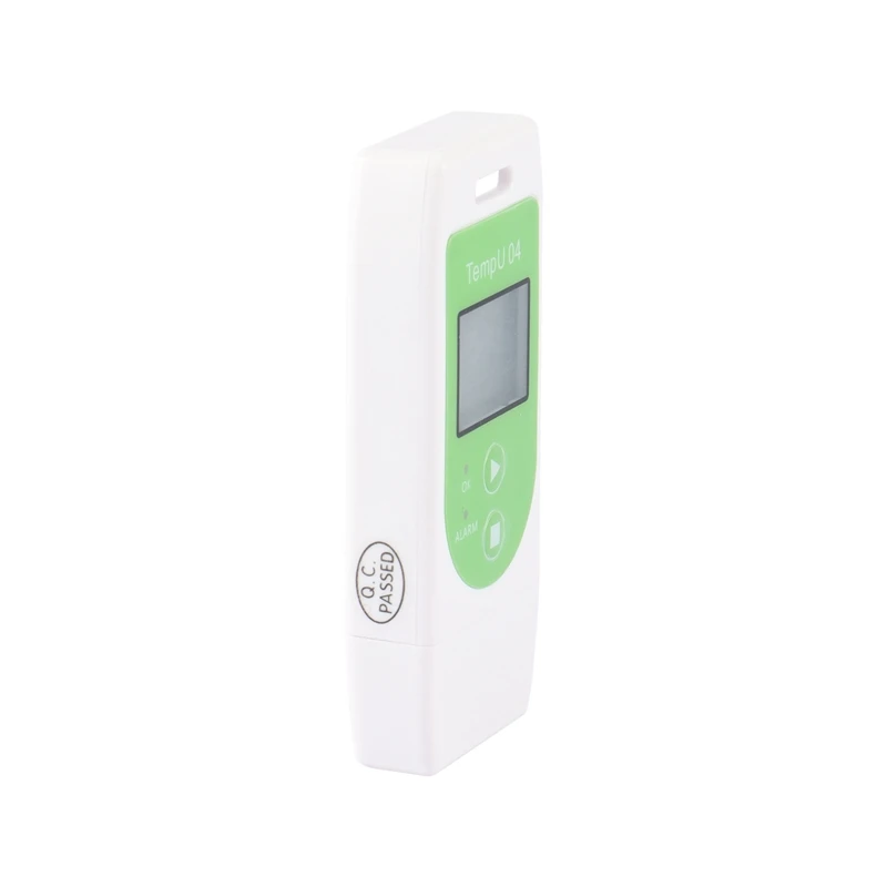 Tempu 04 USB Temp Data Logger Temperature Data Logger Recording Meter With 32,000 Capacity PDF Report Record Instrument