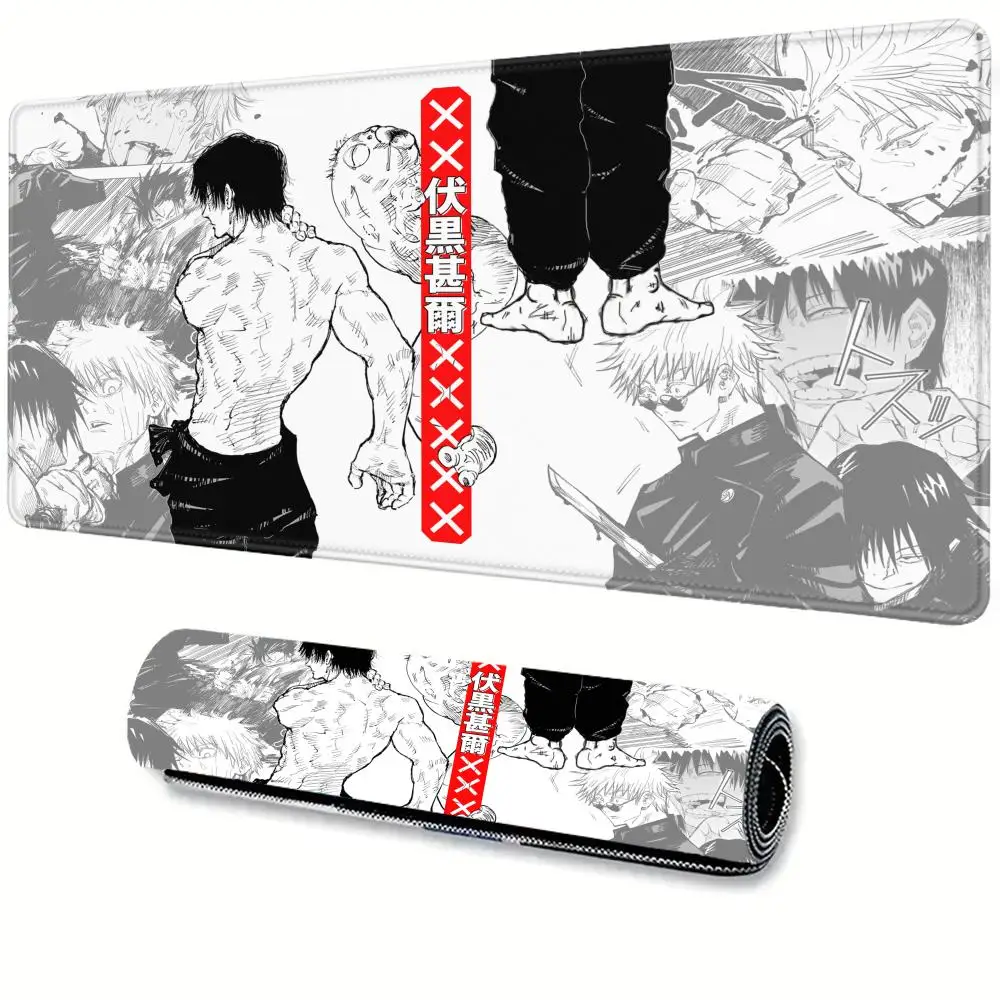 

Toji Fushiguro Jujutsu Kaisen Mousepad Large Gaming Mouse Pad LockEdge Thickened Computer Keyboard Table Desk Mat