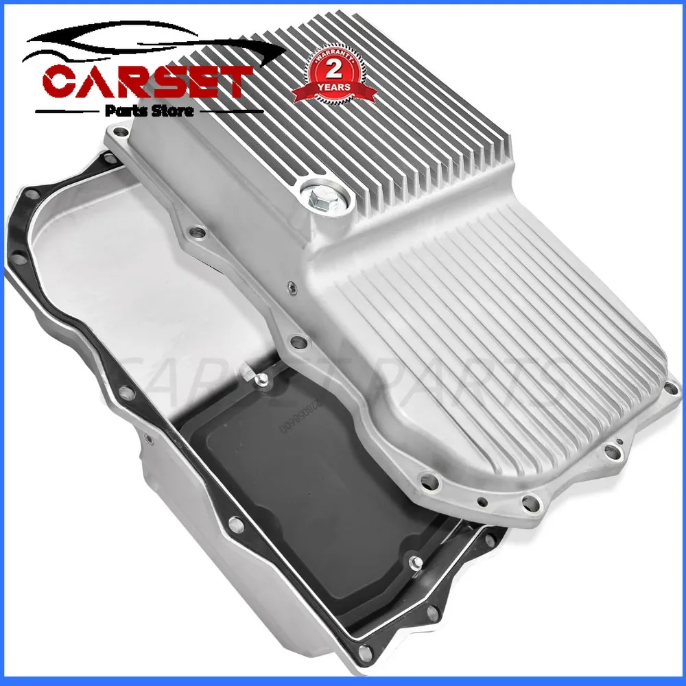 

228053000 Aluminum Transmission Oil Pan w/Filter for Dodge Challenger Charger 2015-2022 for 1500 2013-2022 5.7L 3.0L 8HP70/8HP75