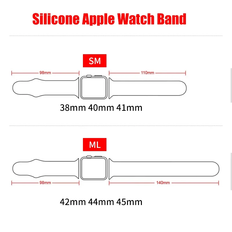 Cinturino in Silicone + custodia per cinturino Apple Watch 44mm 40mm 45mm 41mm 49mm 42mm 38mm 44 45 Mm bracciale Iwatch Ultra Series 7 Se 3 4 5 6 8