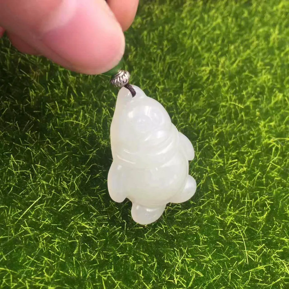 New Style Exquisite Hetian Jade Penguins  Pendant DIY Jewelry 21*33mm