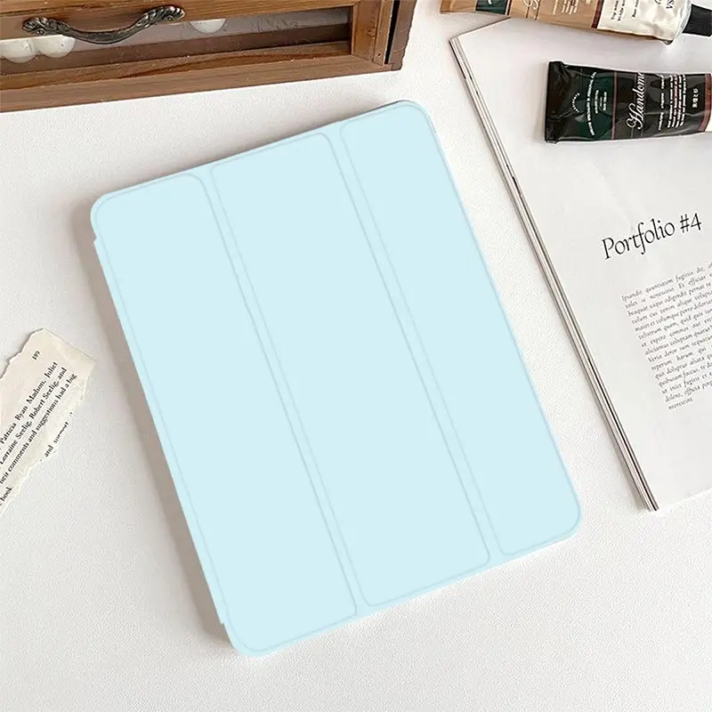 Anti-Scratch Tri-fold TPU Case for Redmi Pad SE 11 inch Xiaomi Pad 5/5Pro 6/6Pro 11 inch Xiaomi Pad 7/7Pro 8/8Pro 11.2 inch