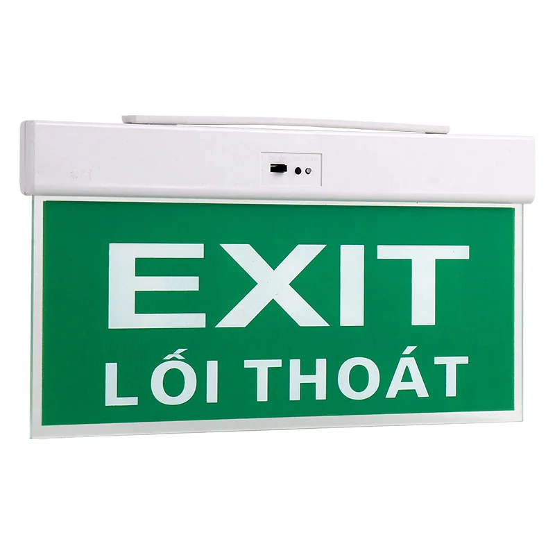Plastic Signs Safety Exit Direction Indicator Lights Fire Escape Emergency Indicator Lights, Economic Lighting Ac85-265v