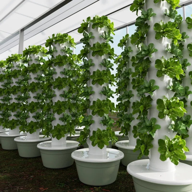 Multi layer hydroponic vertical system Hydroponic tower for leafy vegetables planting home vertical garden