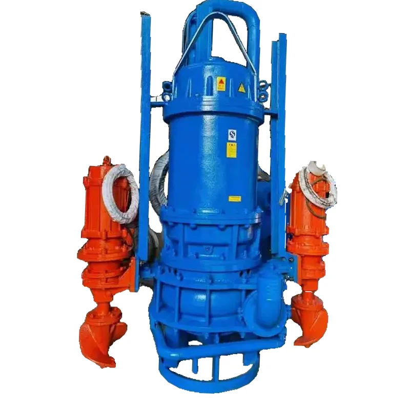 Water Sand Cement Suction Automatic Hydraulic Vertical Sewage Centrifugal Motor Submersible Slurry Pump With Agitator