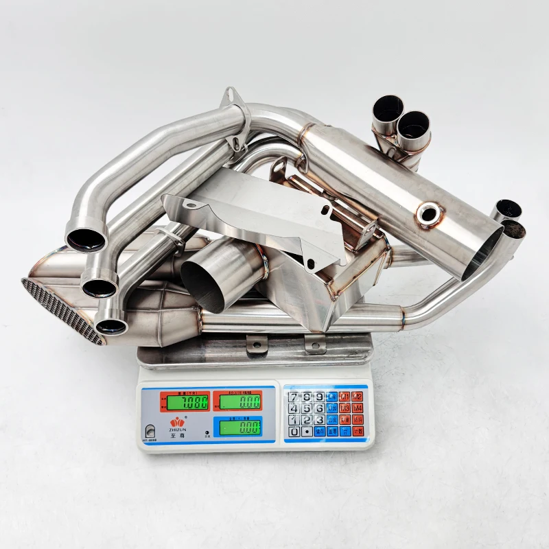 For CFMOTO 675SR 675SRR 675SS 675NK All Years Motorcycle Exhaust Full System Slip On 675SR Pipe
