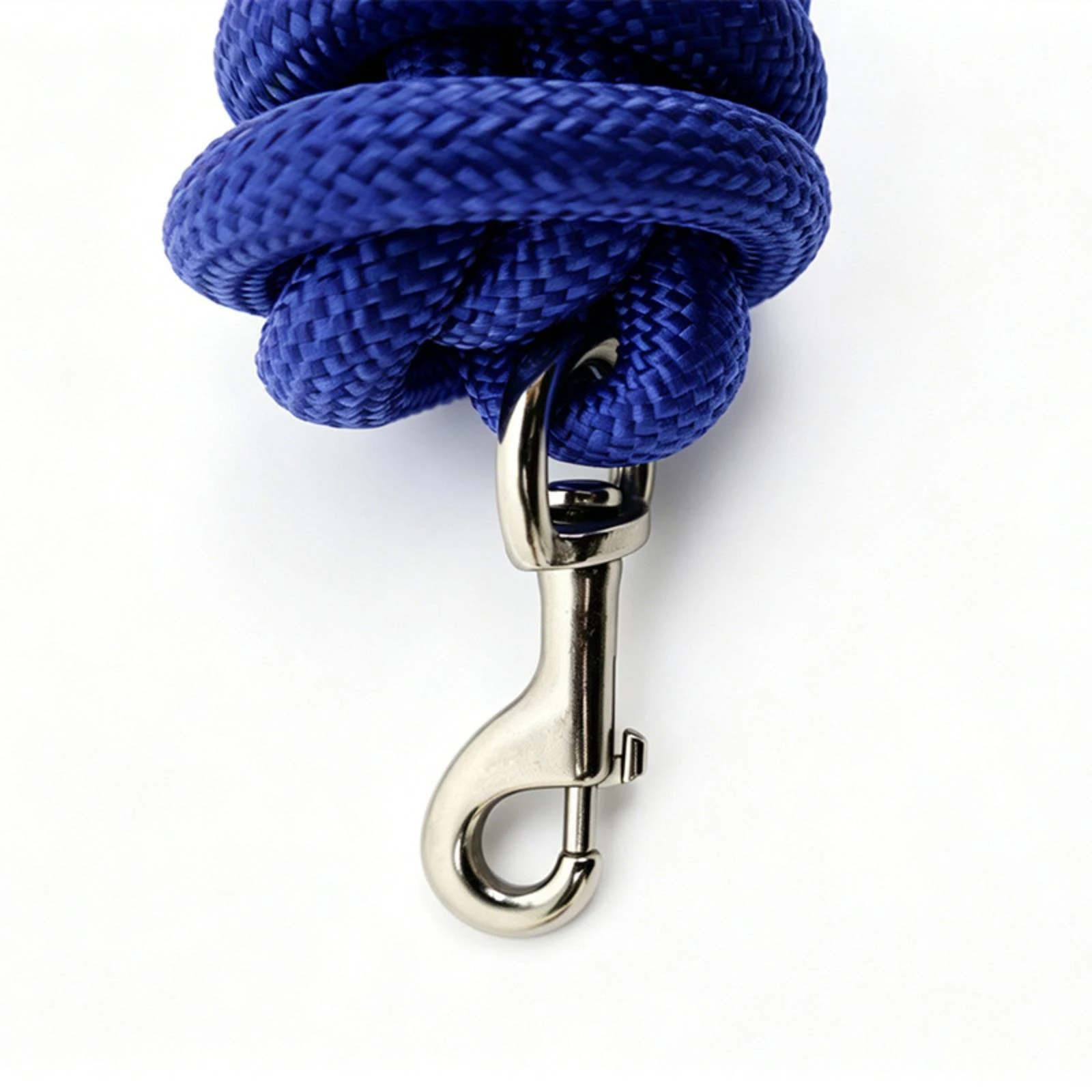2.5m Braided Equestrian Lead Rope Sturdy Braided Horse Lead Rope Heavy-Duty Abrasion-Resistant for Equestrians, Stable Use