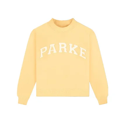 Women's Oversized Varsity Sweatshirt Mock Neck Long Sleeve Collegiate Letter Print Pullover Casual Streetwear Top