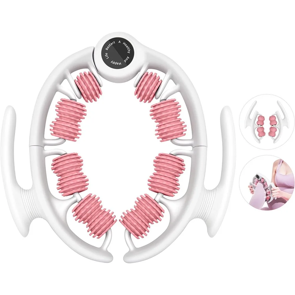 

Round Shape Leg Roller Massager Portable Multi-function Cellulite Massager Ring Leg Clip Beauty Tools Manual Muscle Massager