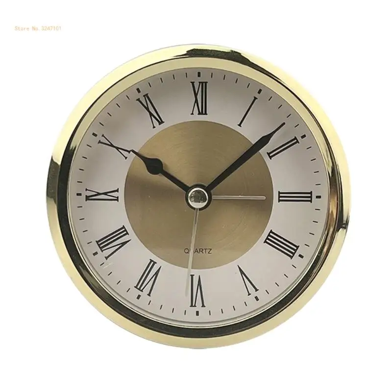 

Essential 89mm Clock Insert Clock Head Arabic Numeral Roman Numeral Watch Insert Add Charm to Any Space Easily Reading Dropship