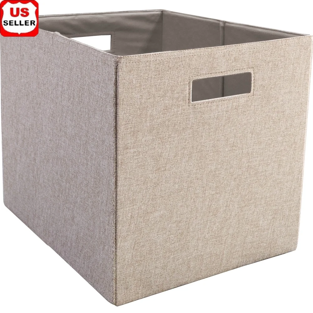 

Складной контейнер для хранения кубов с ручками, органайзер для одежды, игрушек, документов, идеальный домашний офис