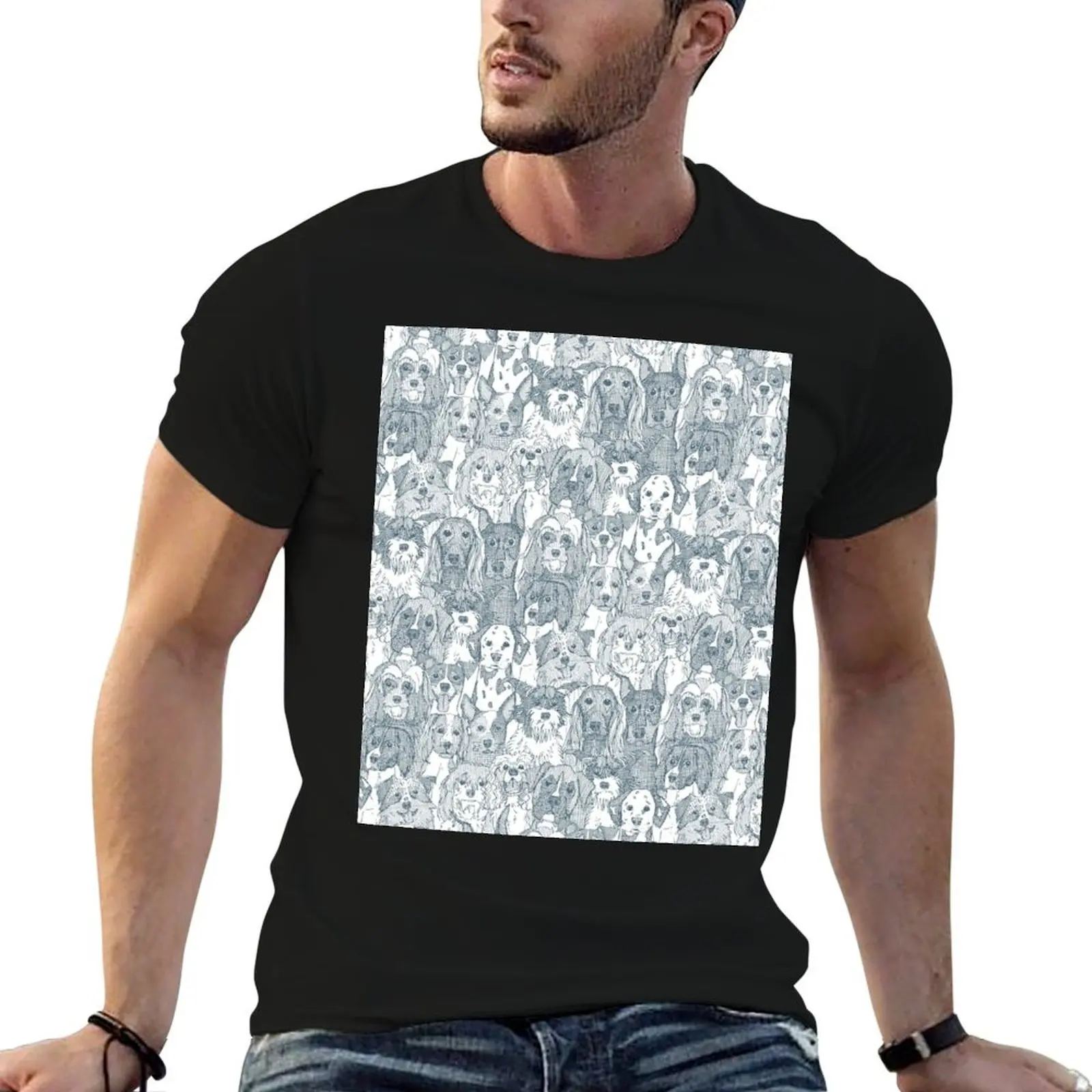 dogs aplenty bluestone T-Shirt Lightweight Sport Basic T-Shirt