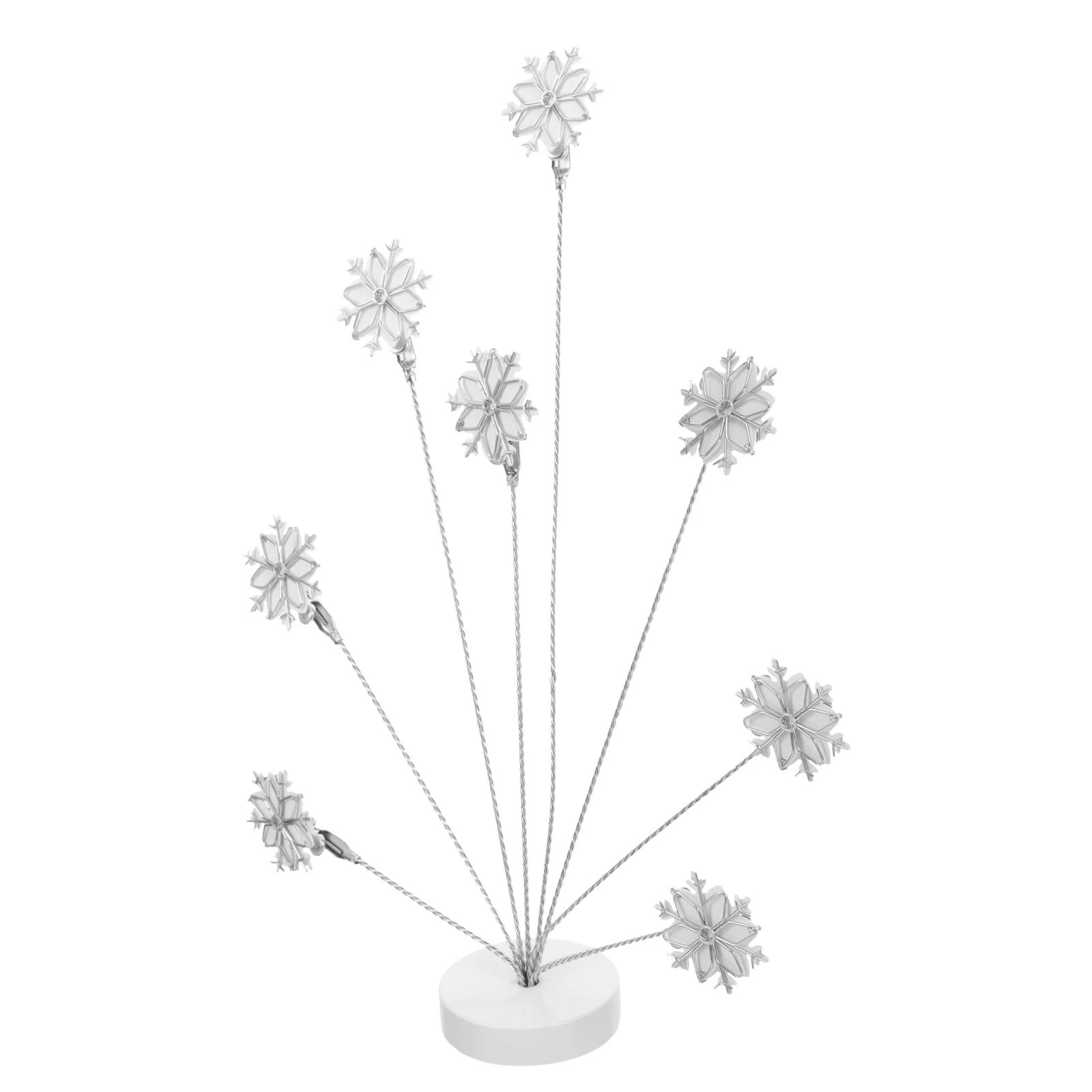 

Multi-Function Photo Clip Holder Stand Metal Tabletop Picture Clips for Home Office Decoration Craft Projects Birthday Party