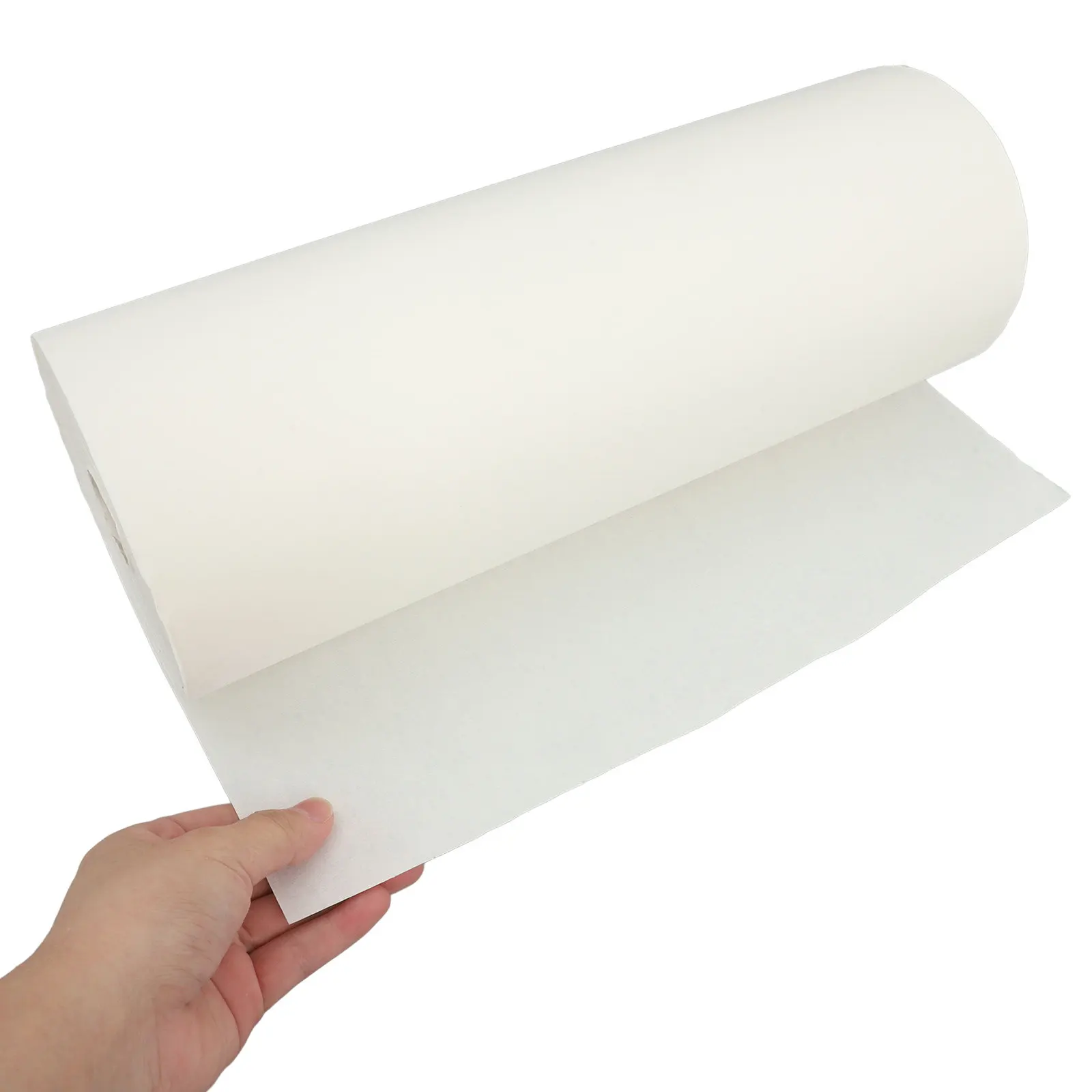 35Cm X 100M Thickened Xuan Paper Roll White Soft Flexible Calligraphy Paper for Chinese Brush Painting Drawing Easel Craft