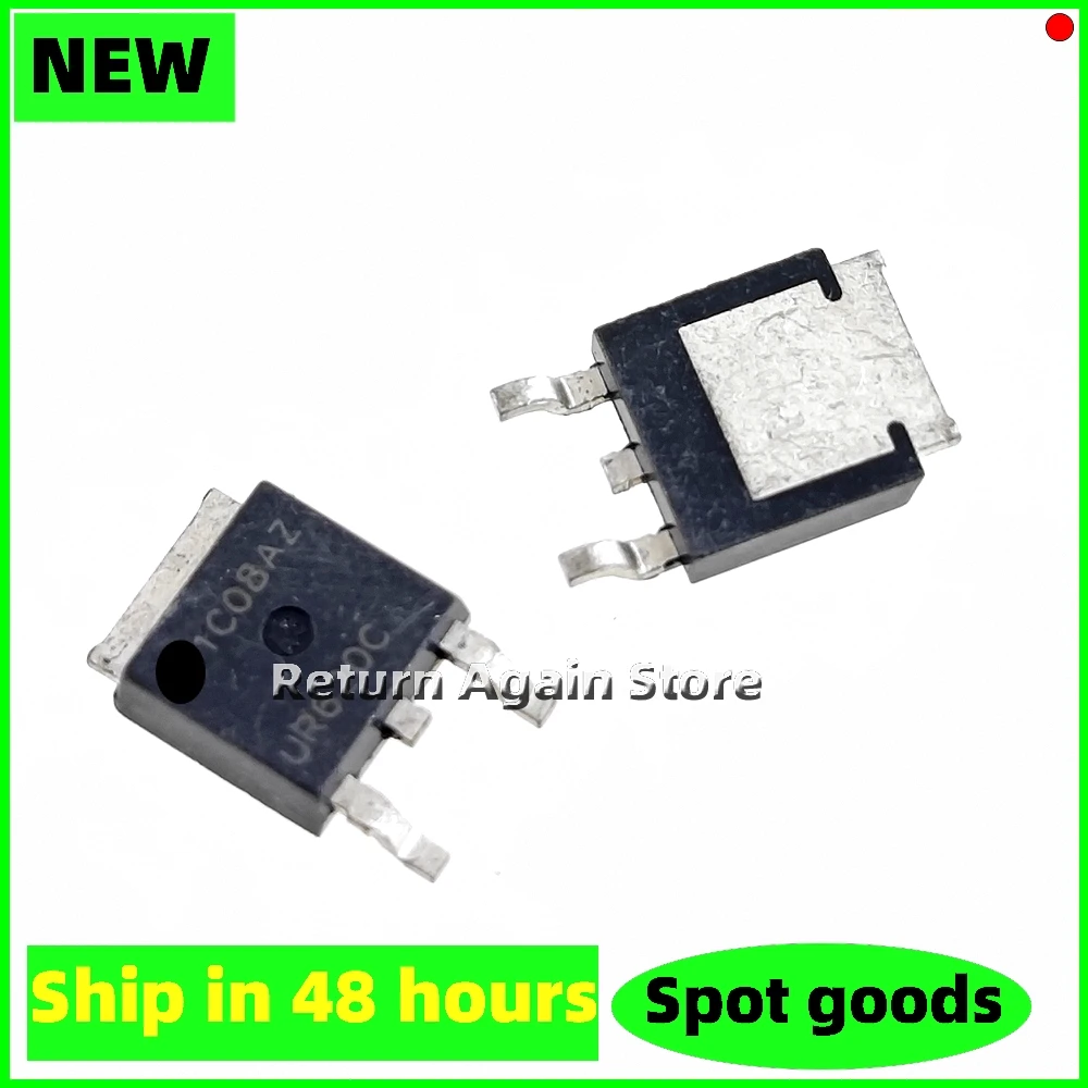 10PCS/LOT UR620C MUR620CT TO-252 MUR620CTG