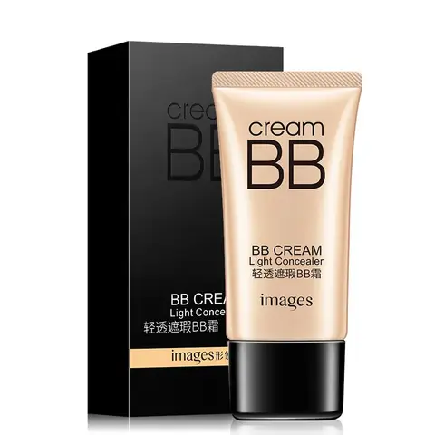 IMAGES 컨실러 BB 크림 보습 커버, 미백 파운데이션 베이스, 페이스 메이크업 CC 크림 화장품