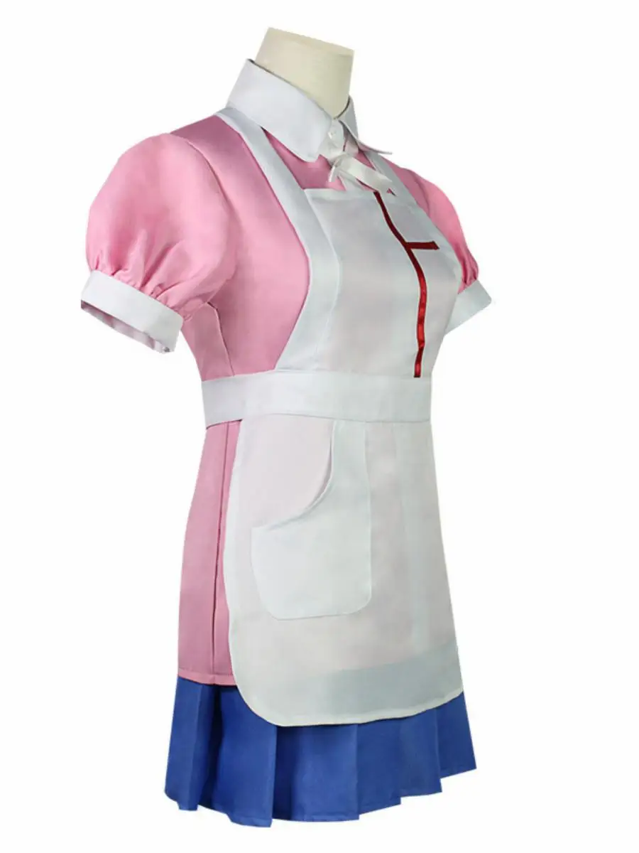 Nouveau loween Cosplay Costume école orm femme de chambre Costume Fem Waitr tenue Sinoball roue danse 2 Super Crime bois Mikan
