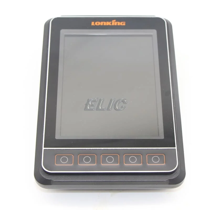 ELIC CDM6080E Excavator Display Panel WK057-30 Monit for LONKING Replacement