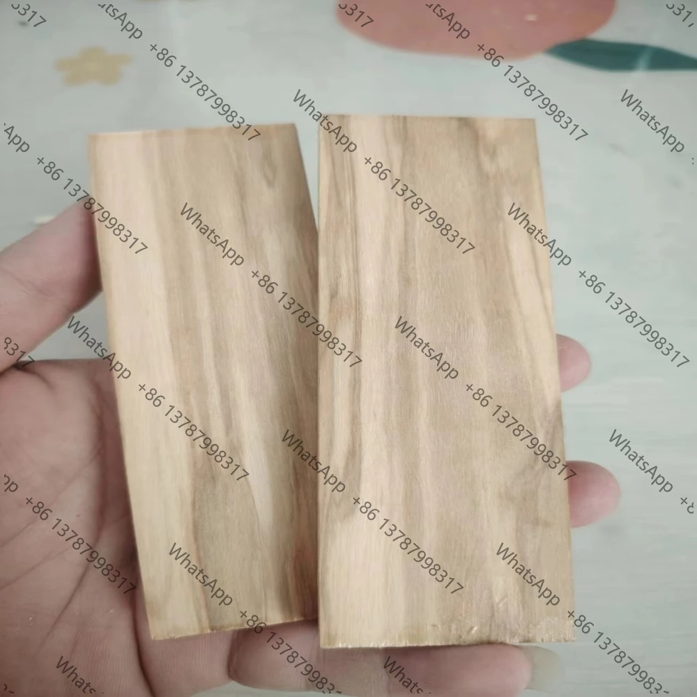 Olive Natural Solid Wood Board Log For Knife Handle Scale DIY Making Material